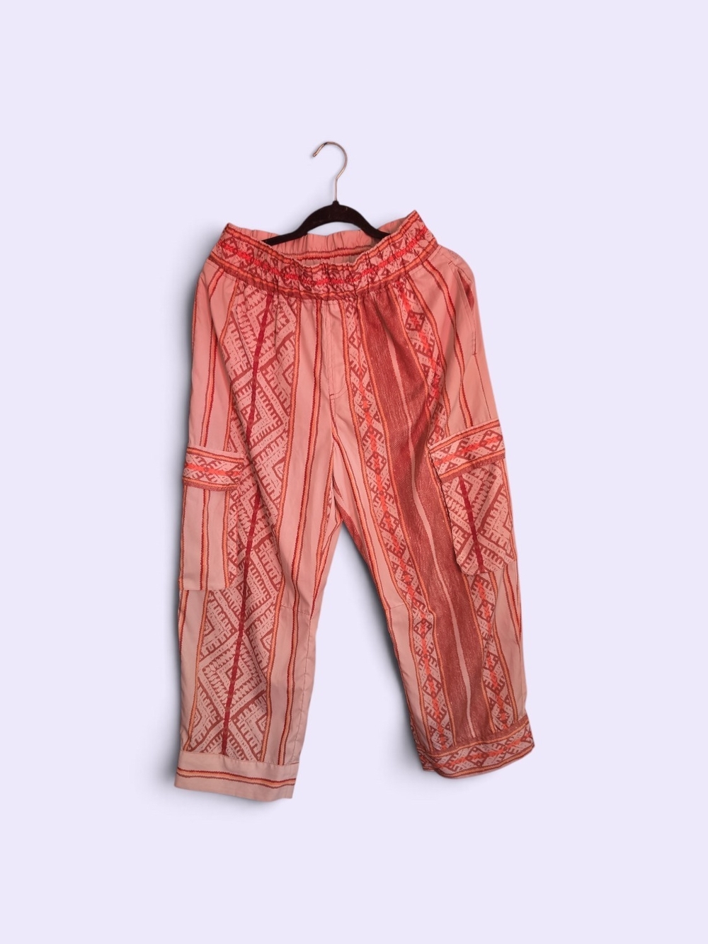 FP Movement by Free People Coral Embroidered Wide-Leg Pants - Picture 1 of 16